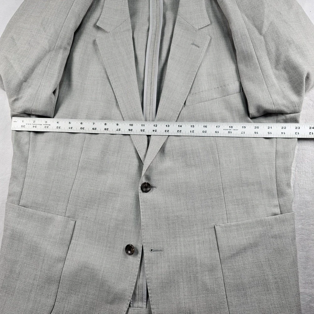 Bonobos Marzotto Hopsack Knit Patch Pocket Blazer Sport Coat 46S Unconstructed